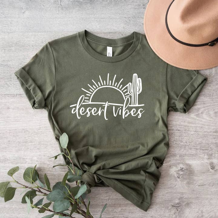 Desert Vibes Shirt and other Purchase Wholesale desert vibes. Free Returns & Net 60 Terms on Faire trending on Faire.