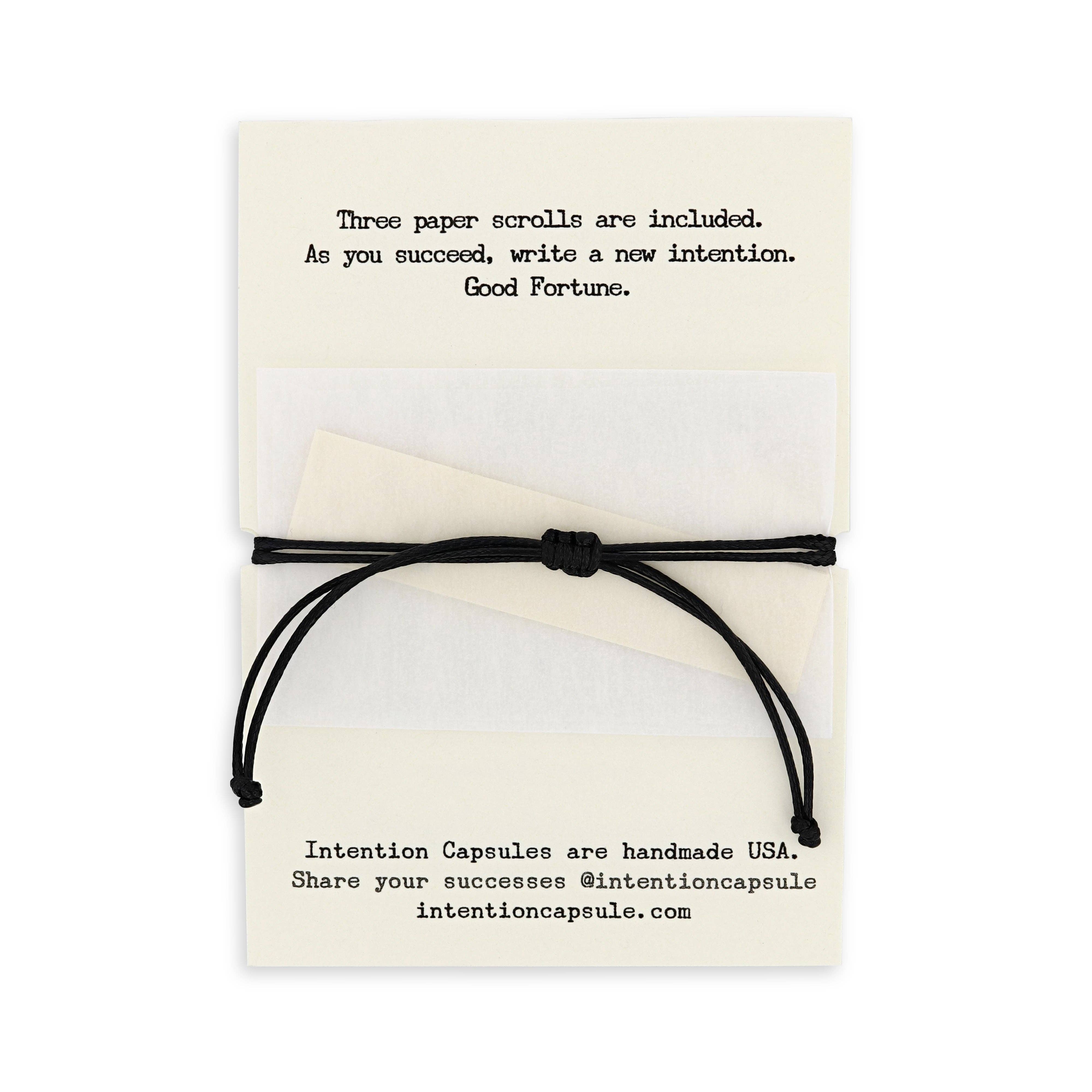 Intention Capsule - Wholesale Charm/Dangle Bracelet - Gunmetal Bracelet8