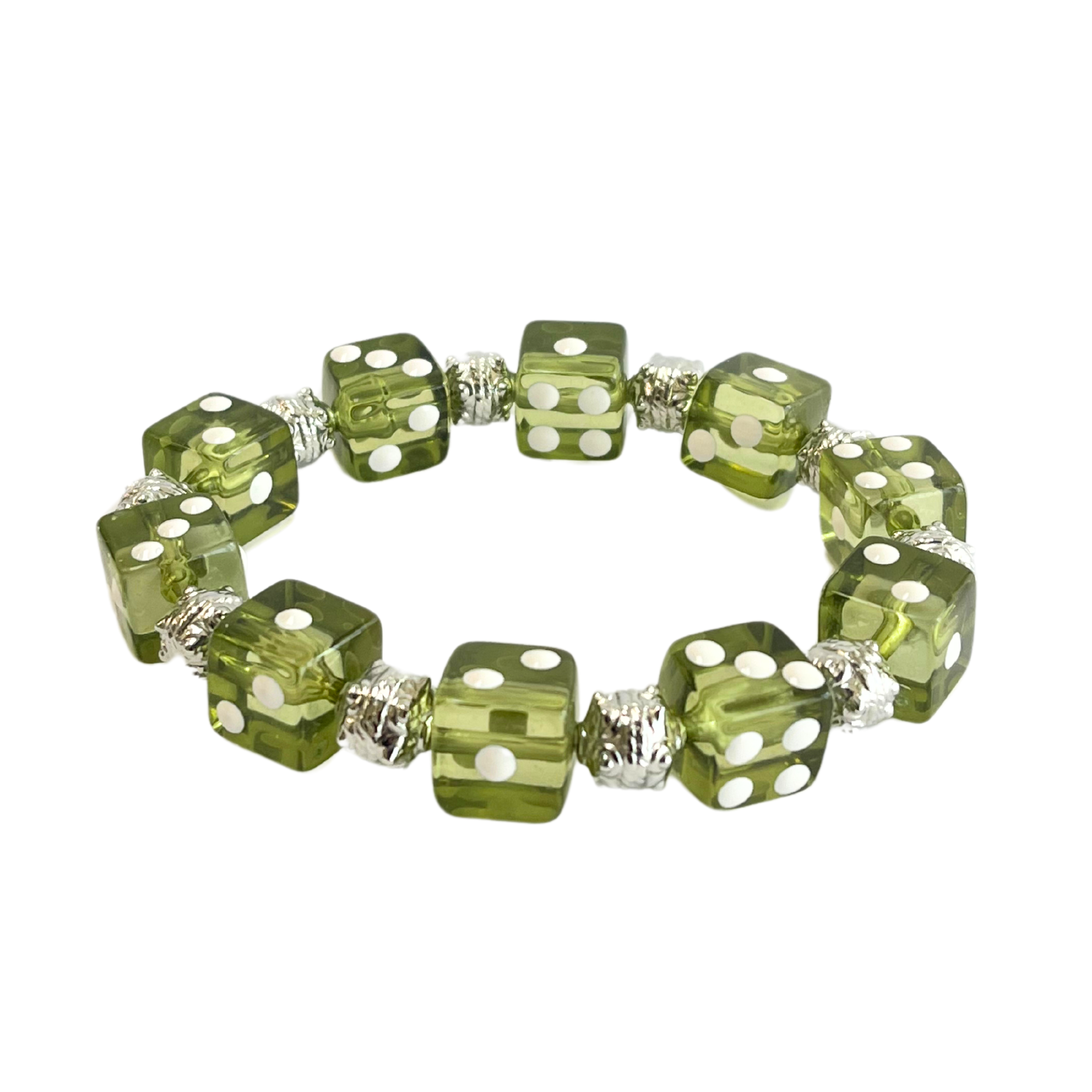 Fiona Accessories - Wholesale Beaded Bracelet - Dice Bunco Beaded Bracelet, Casino Game Night Gift Shop Idea6