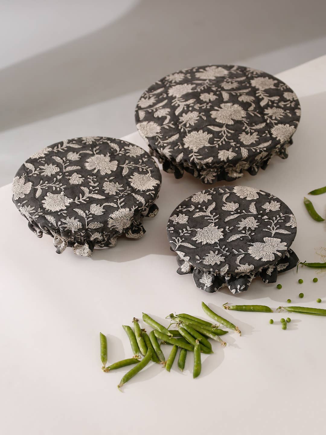 Eyda Homes – wholesale Serving bowl – Handmade Cotton Bowl Covers | Floral Pattern Linen Cover Set5