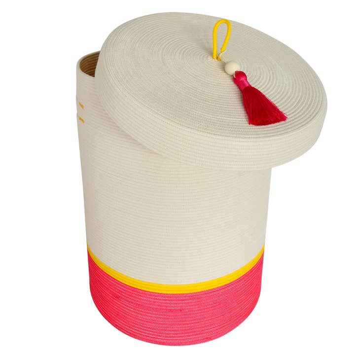 Mia Mélange - Wholesale Laundry Basket - Lidded Laundry Basket - Celebrate Spring & Summer