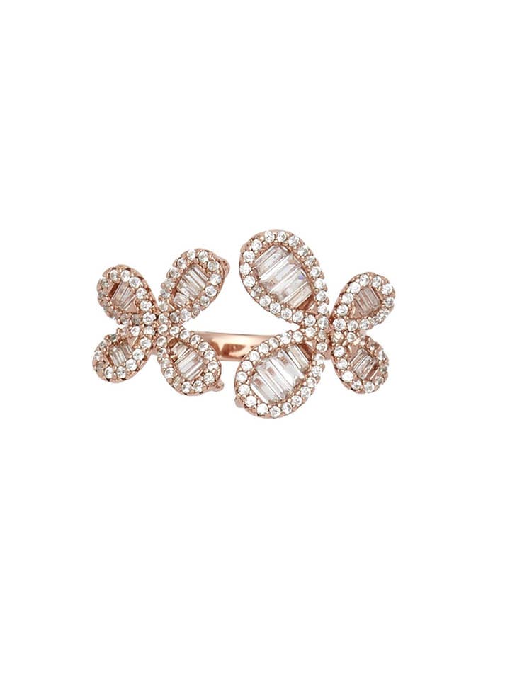 Bague Fleur de marguerite pour la vente par Kosa Jewels