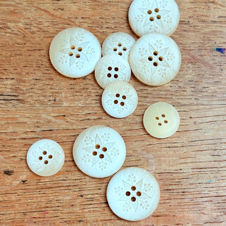 40-50514 - Crème Varen Knoop (28L & 40L) voor wholesale door The Button Company