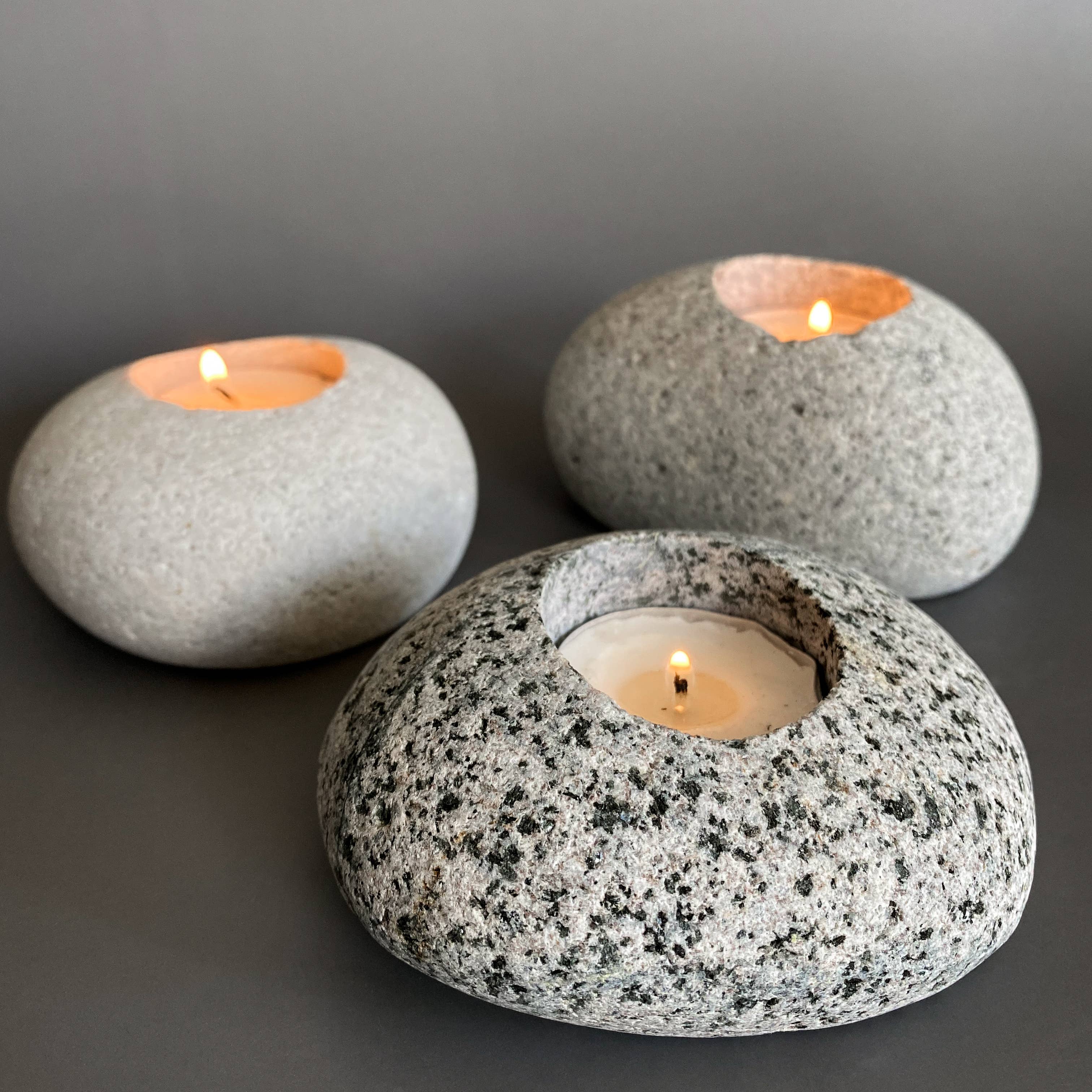 Funky Rock Designs - Wholesale Candle Holder - Candle Rock2