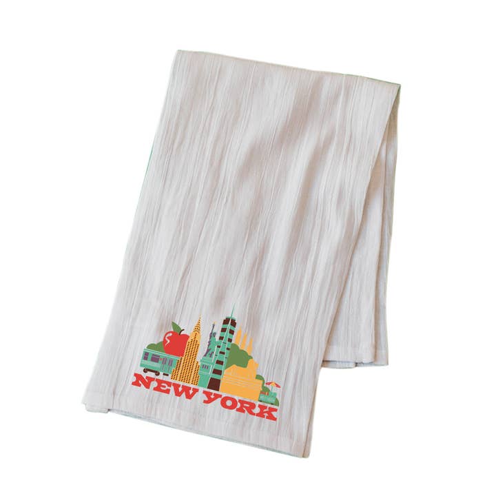 New York Cityscape Tea Towel for wholesale by All Good Living