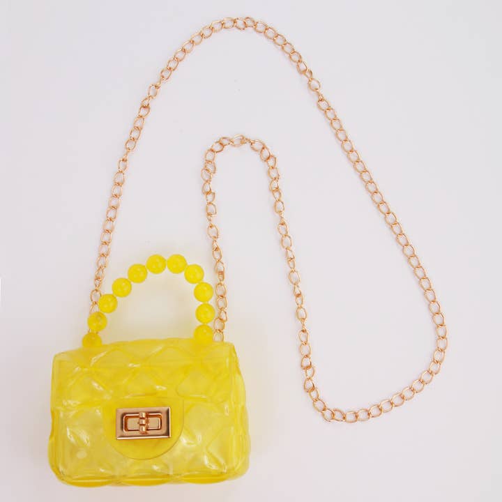 Sparkle Sisters by Couture Clips - Wholesale Crossbody Bag - Kids - Clear Jelly Purse