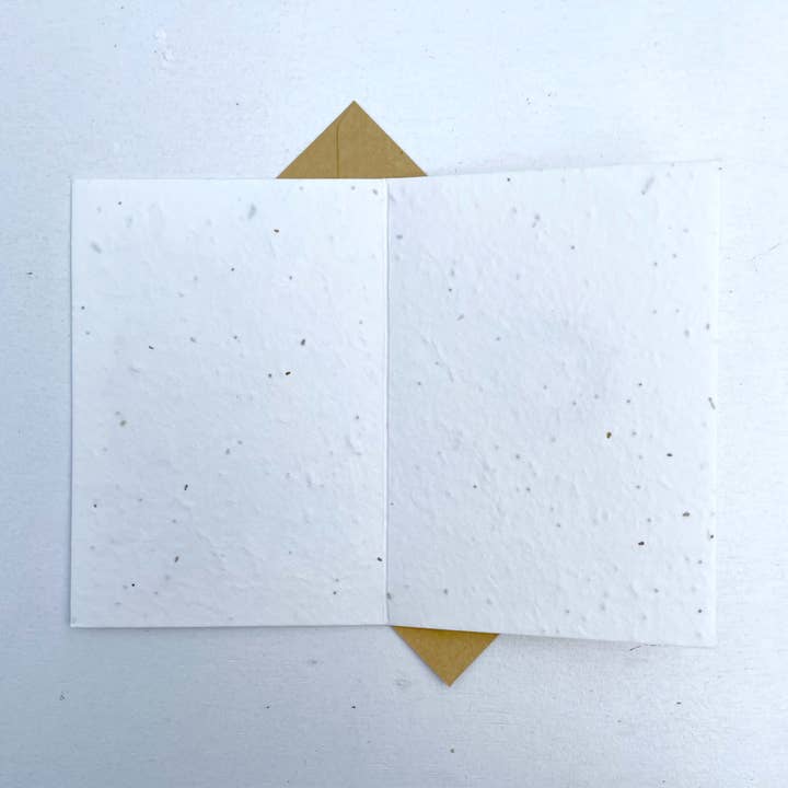 The Flower Girl Studios - Wholesale Everyday Greeting Card - Plantable Seed Cards - Floral Lino Print Designs