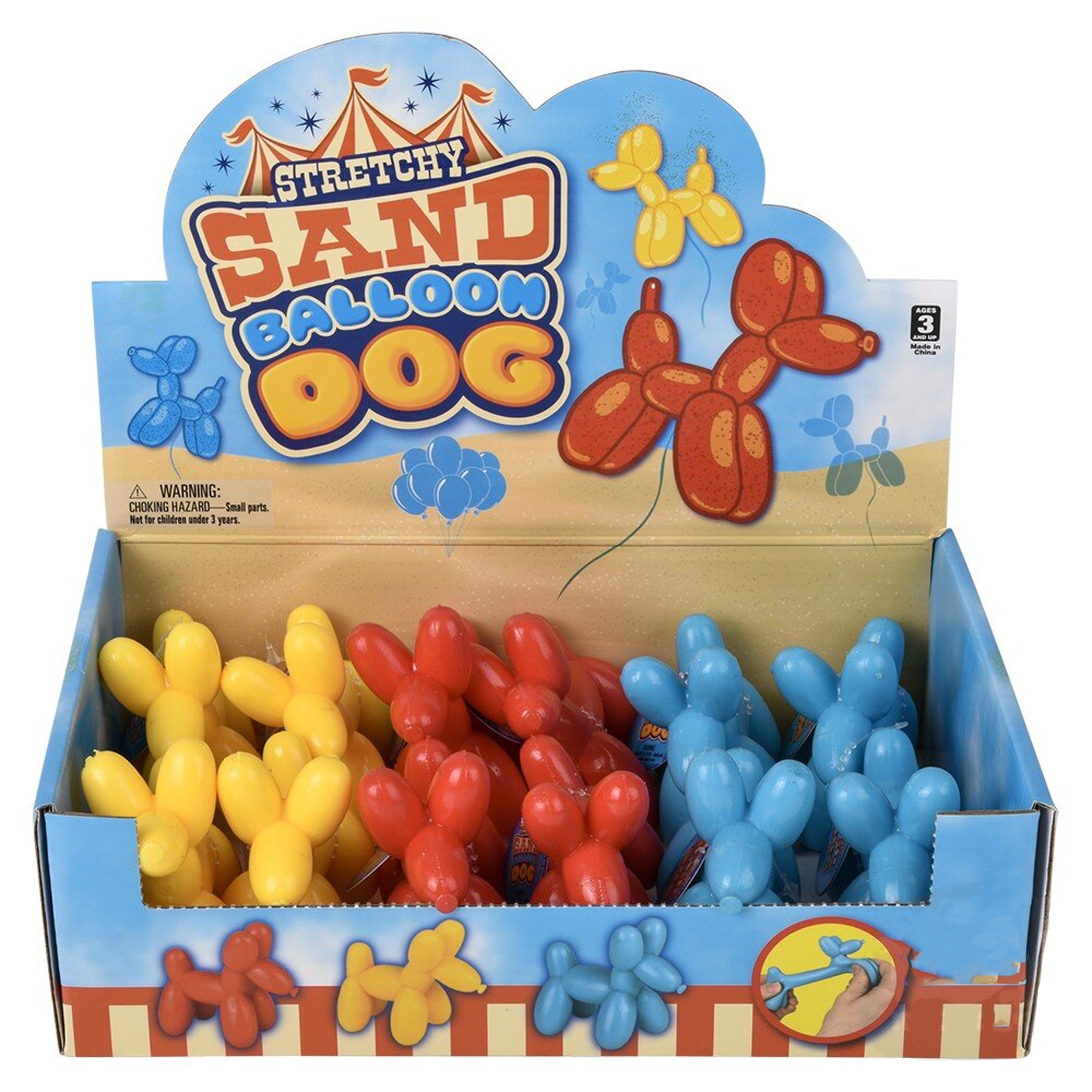 PR GROUPS LLC - Wholesale Squishy Toy - Kids & Baby - Stretchy & Sand Balloon Dog Kids Toy5