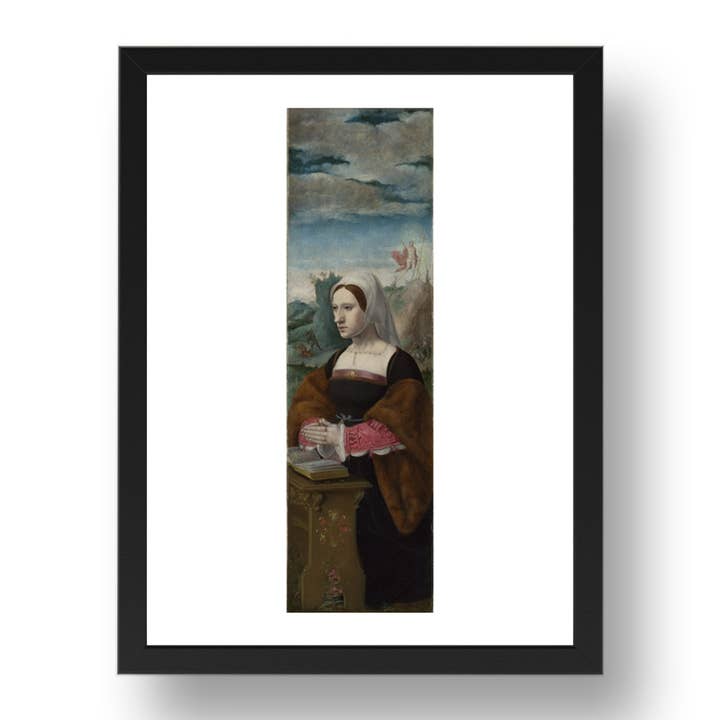 Circle of Pieter Coecke van Aalst: Donatrix: Right Hand Shutter, Poster in 17x13"(A3) Frame for wholesale by PERIOD PRINTS