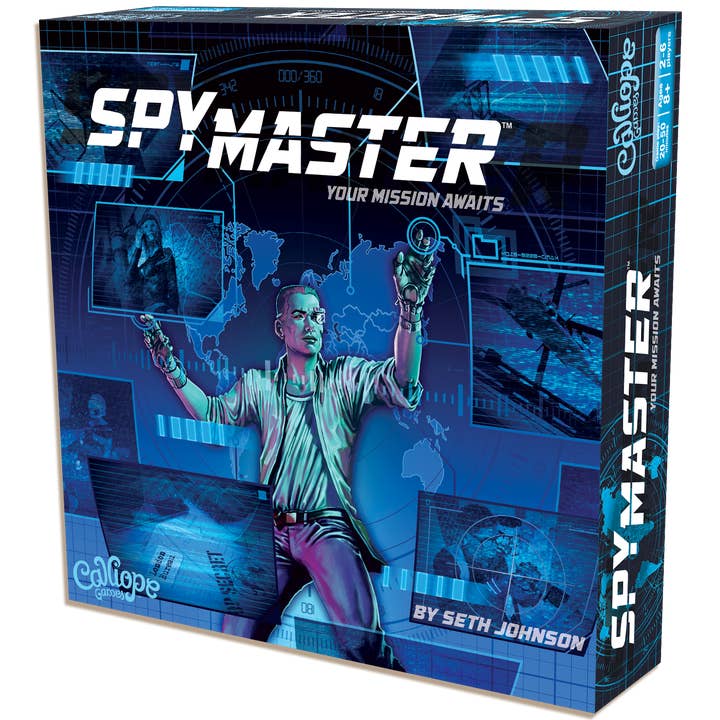 Calliope Games - Wholesale Board Game - SpyMaster - A Strategy Board Game for 2-6 Players