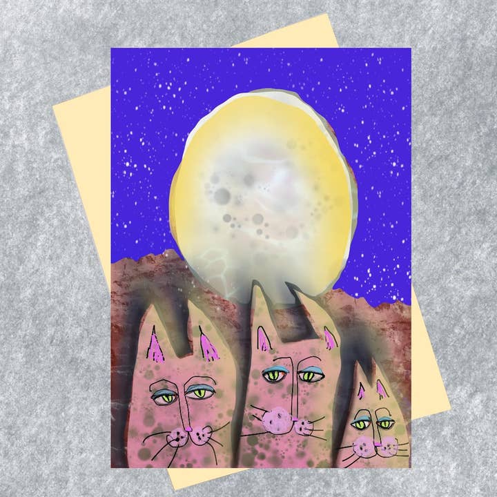 Backyard Kitty Choir - KC023 for wholesale by Viva Loretta