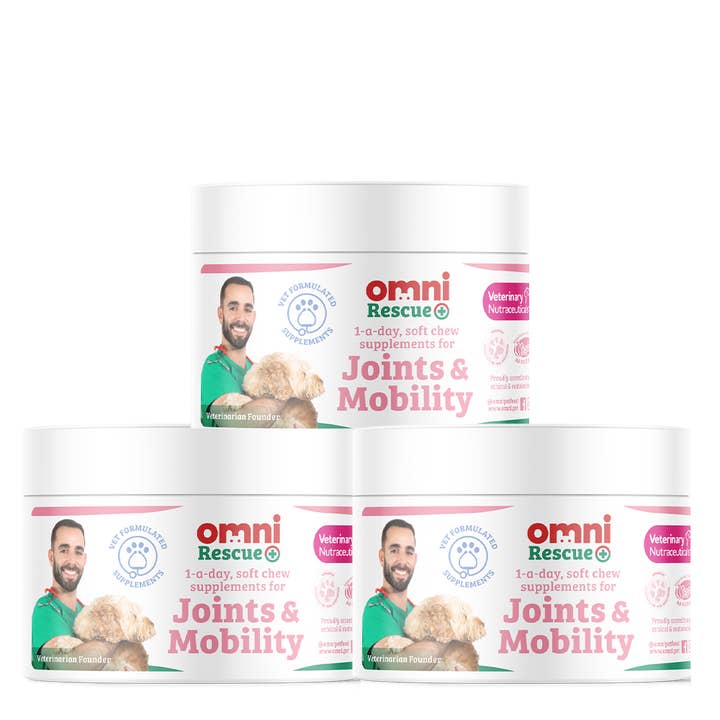 Omni – wholesale Pet supplement – Dog – Omni Rescue - ‘Joints & Mobility’ supplement1