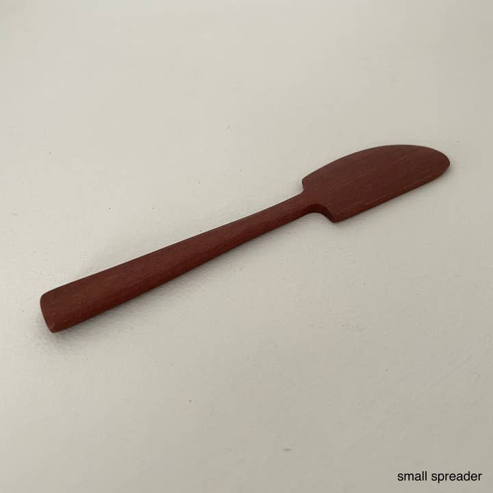 fort & field - Vente Ustensile de service - Cuillères à café à confiture en bois de forme vintage fabriquées à la main8