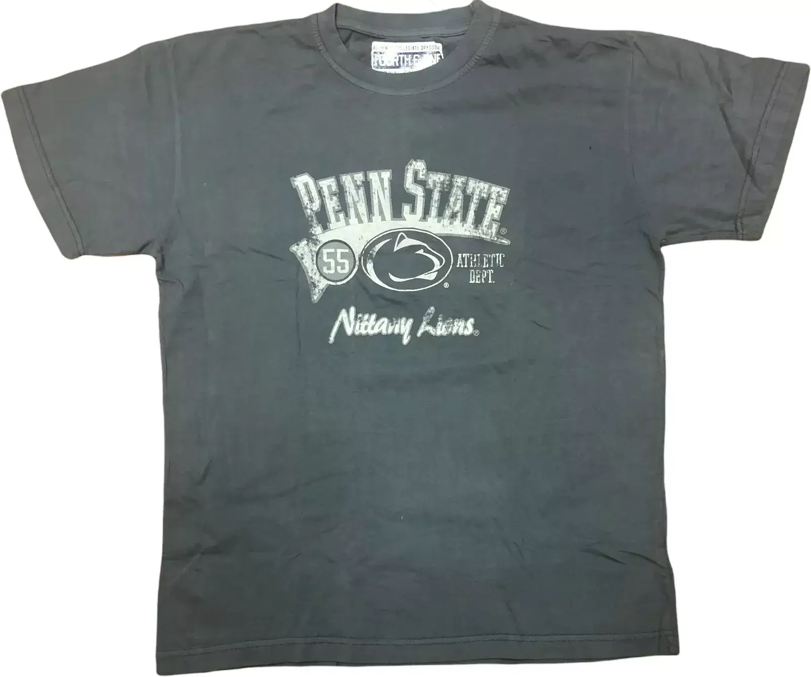 Big Apple Card Company - Wholesale Screen Printed T-Shirt - Men's - NCAA Penn State Distressed Men's Short Sleeve T-Shirt Gray
0