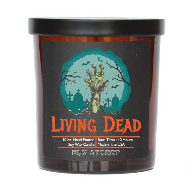Living Dead Halloween Edition Candles - Soy Wax Candle for wholesale by Driftless Studios