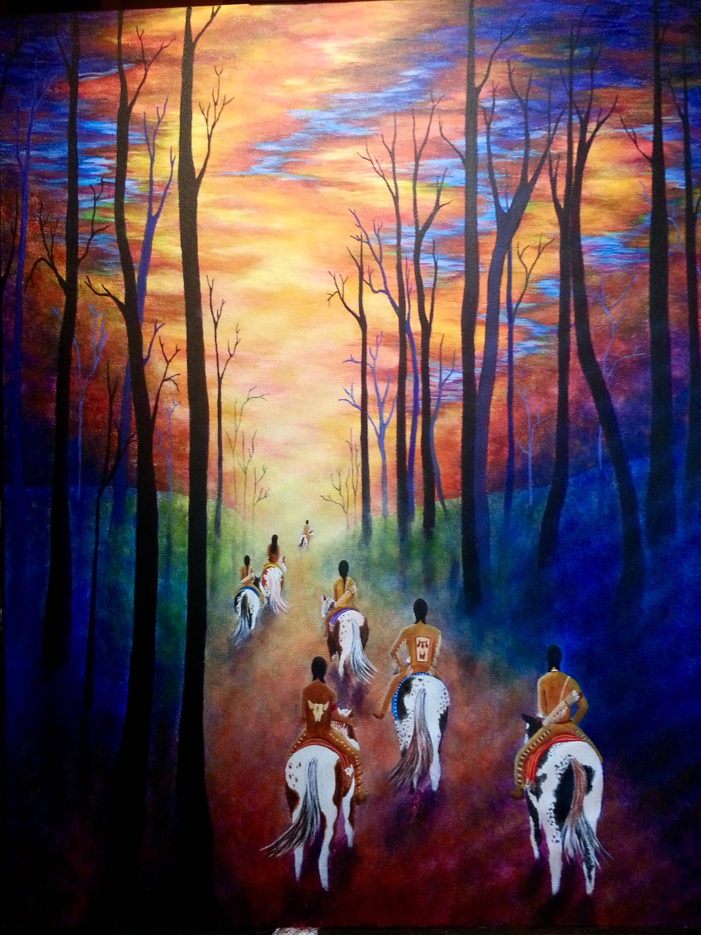 CherieSmittleArt - Wholesale Art Print - Hunting Party7