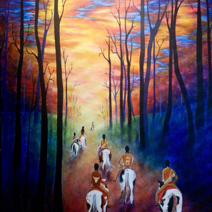 CherieSmittleArt - Wholesale Art Print - Hunting Party7