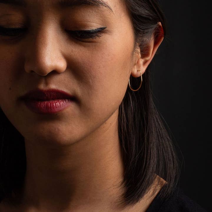 Meia argola por atacado de Aspera Jewelry