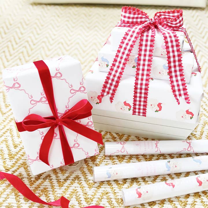 Mallory Designs – Großhandel Geschenkpapier in Bögen – Weihnachtsmann-Geschenkpapier4