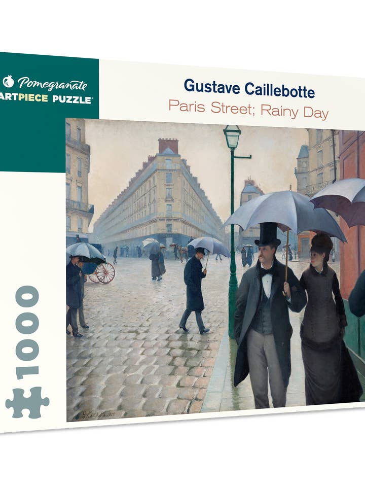 Gustave Caillebotte: Paris Street; Rainy Day 1000-Piece Jigsaw Puzzle for wholesale by Pomegranate