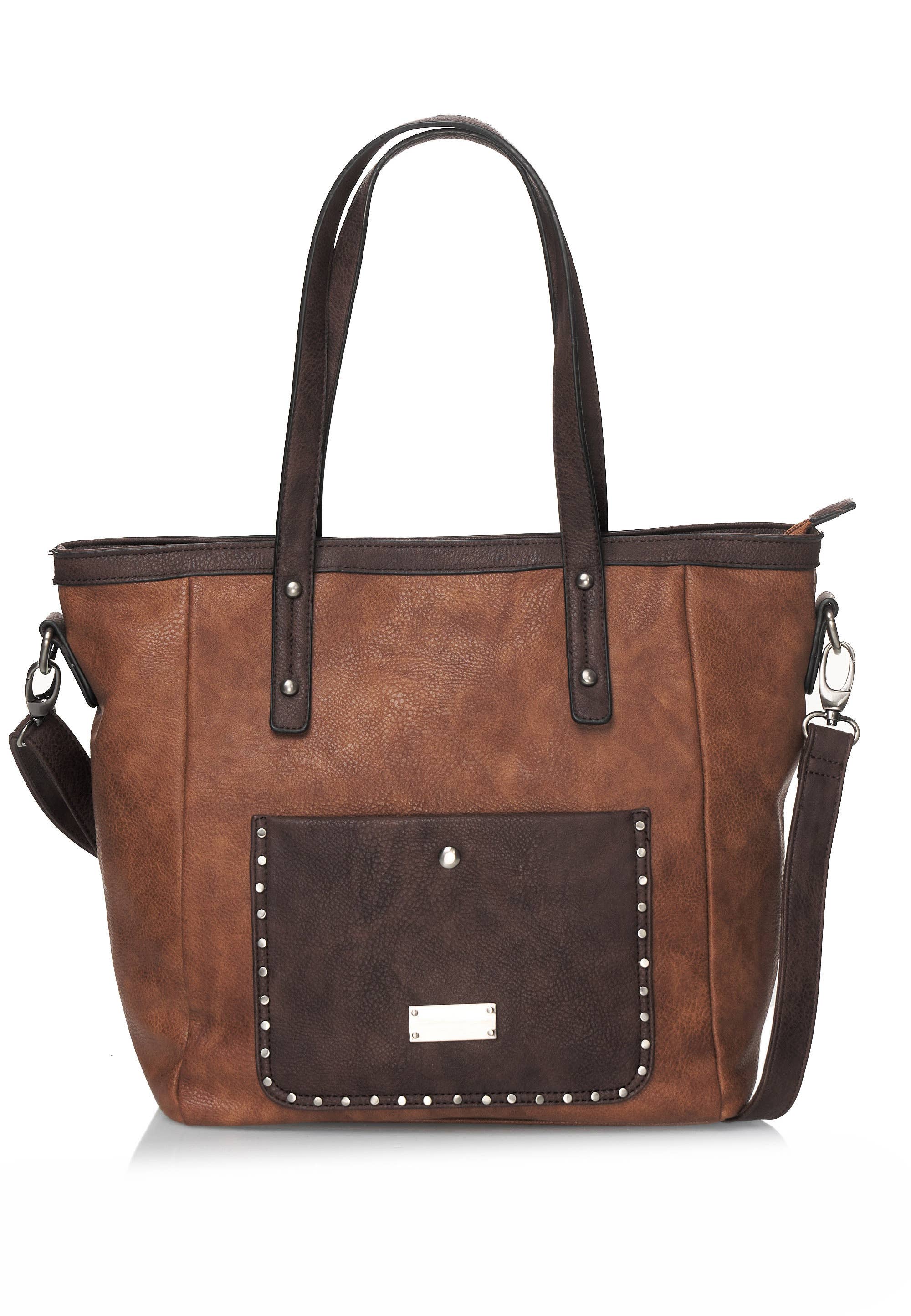 HJS - Wholesale Shoulder Bag - Women's - Studded handbag | modern city look4