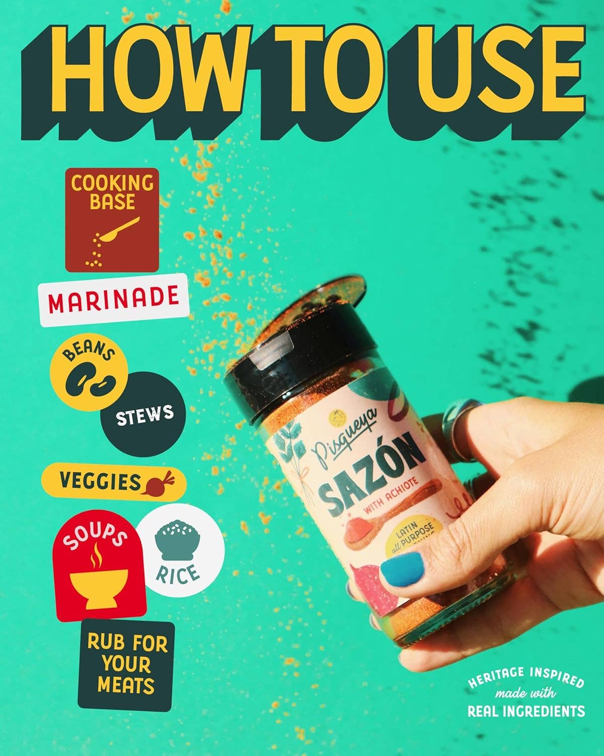 Pisqueya - Wholesale Dried Spice Mix - Sazón Latin All Purpose Seasoning7