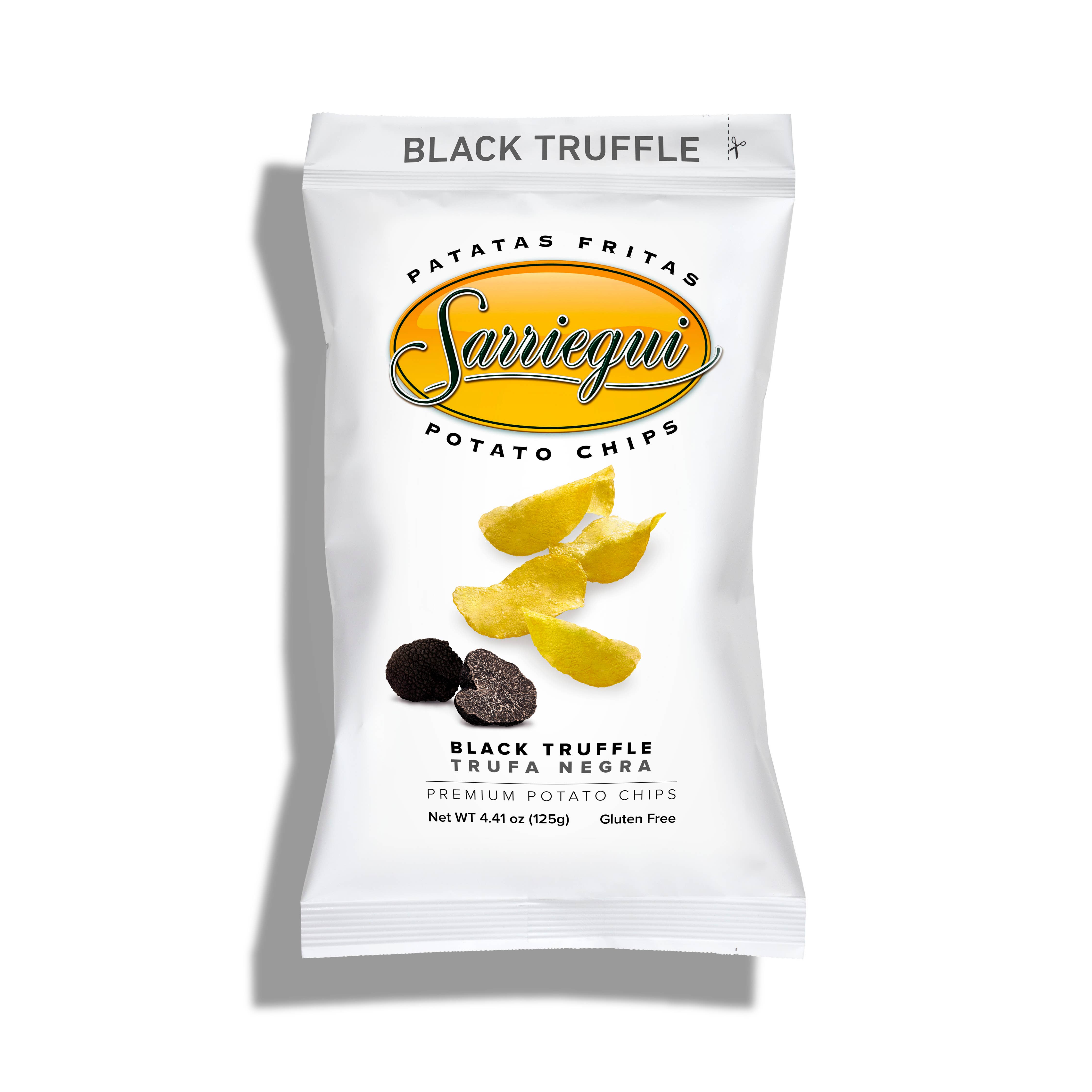 Chips Sarriegui - Wholesale Chips - POTATO CHIPS 40 BLACK TRUFFLE FLAVOR2