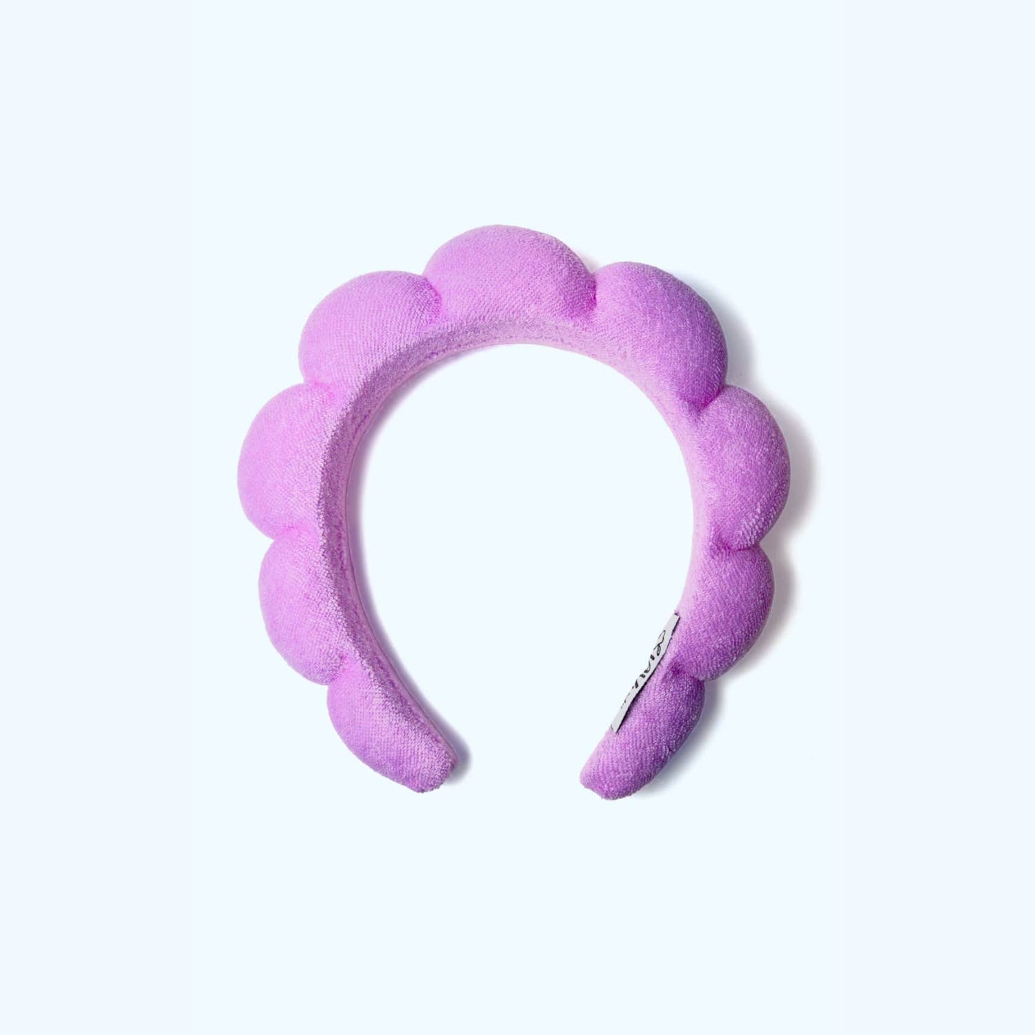 Miss Nella – wholesale Spa headband – Pink Lavender Bubble Headband