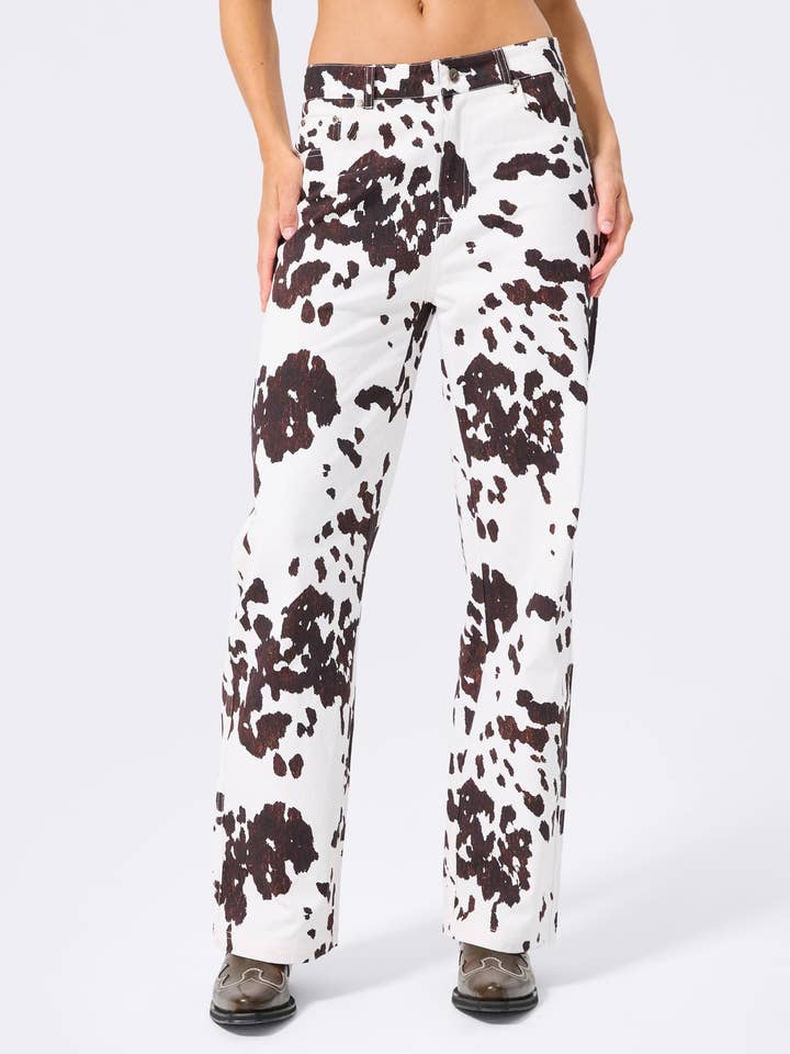 Twill-bukser i ponyhår for engroshandel hos Terez