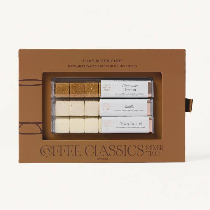 Coffee Classics Cafe Mixer Kit for wholesale by TEASPRESSA | LUXE Mixer Cube