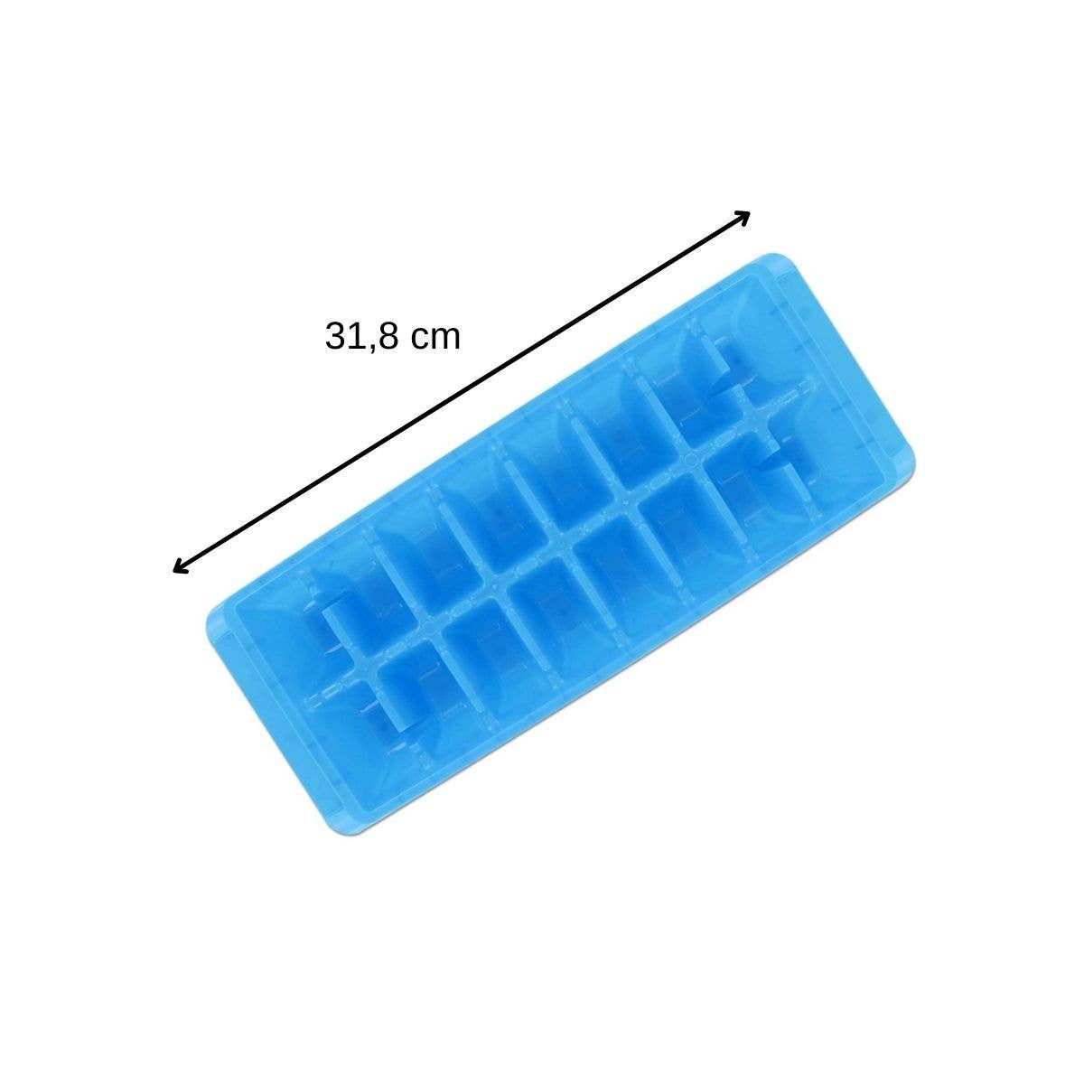 Zenker - Wholesale Ice Tray/Mold - Set of 3 blue ice cube trays with 16 cubes Fackelmann2