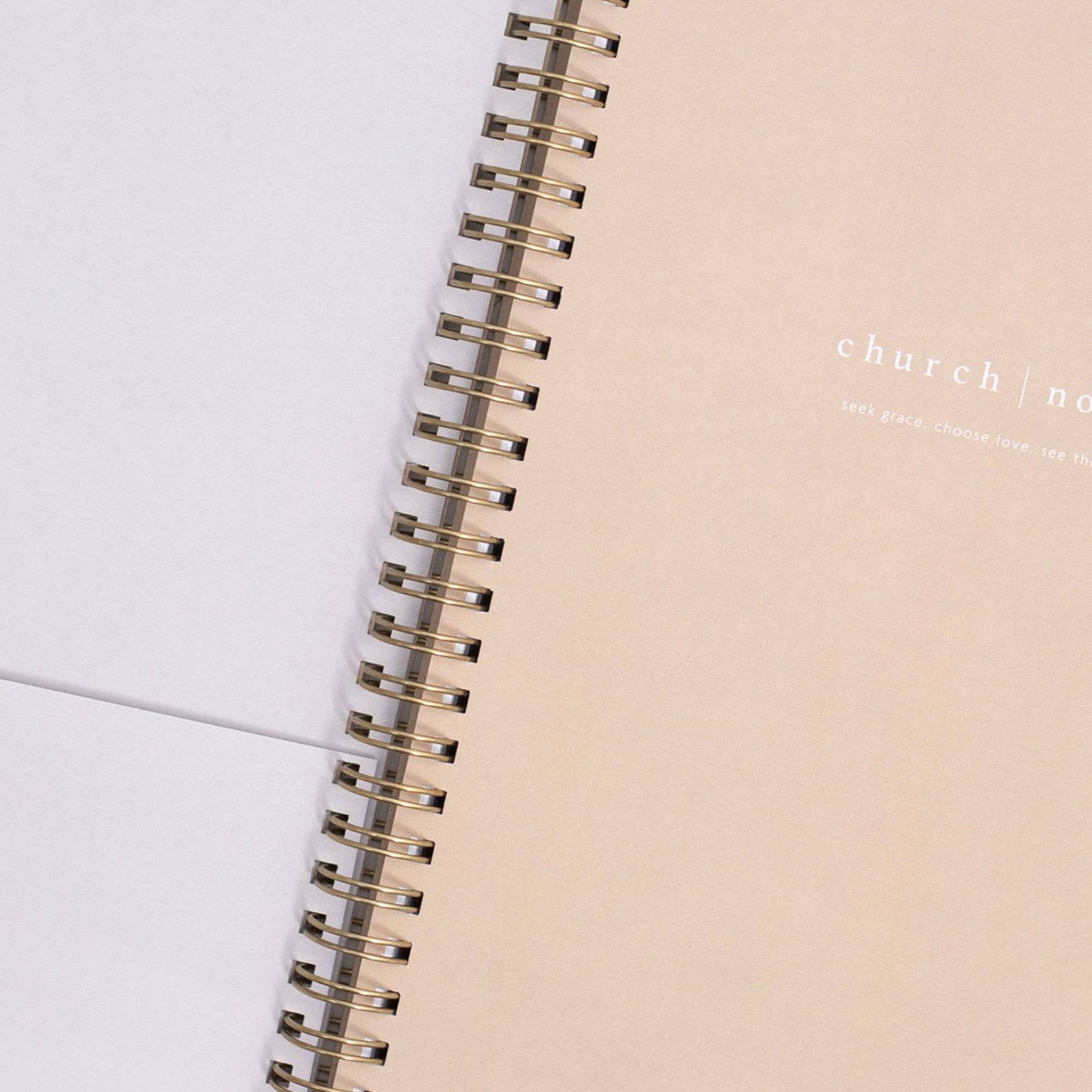 Church Notes Co. - Wholesale Notebook - Dove Grey Church Notes Bible Study Notebook10