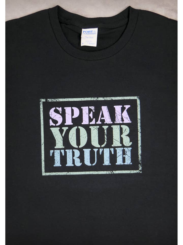 Speak Your Truth - Camiseta para hombre para venta al por mayor de 24-7 Daddyhood