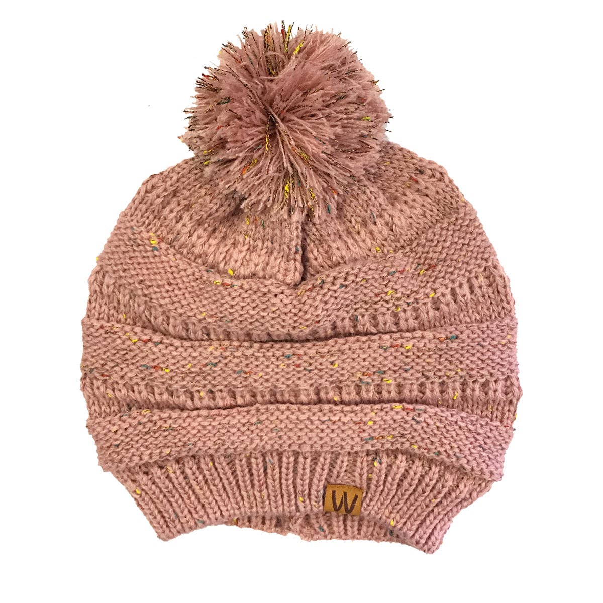 Wrapables.com - Wholesale Beanie - Women's - Wrapables Warm Knit Confetti Beanie with Pom Pom1