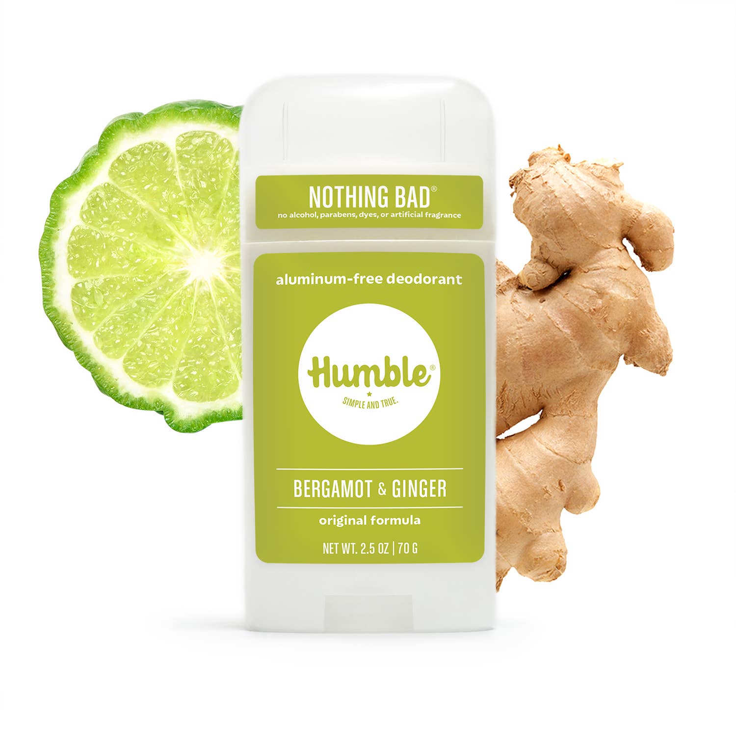 Humble Brands, Inc. - Wholesale Deodorant - Unisex - Bergamot & Ginger Original Deodorant