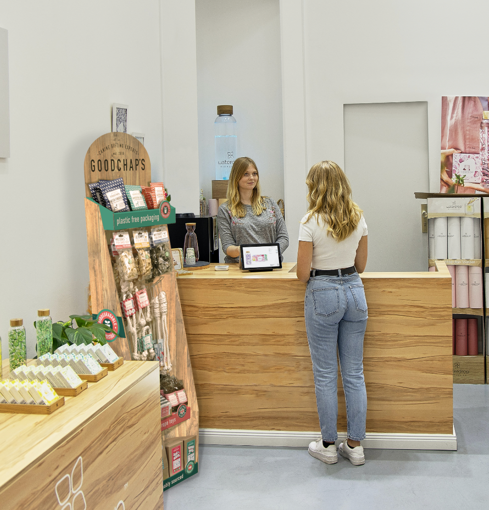 Goodchap's – wholesale Retailer display – Pets – Floor Standing Display Unit (Unfilled) | Goodchap's Dog FSDU6