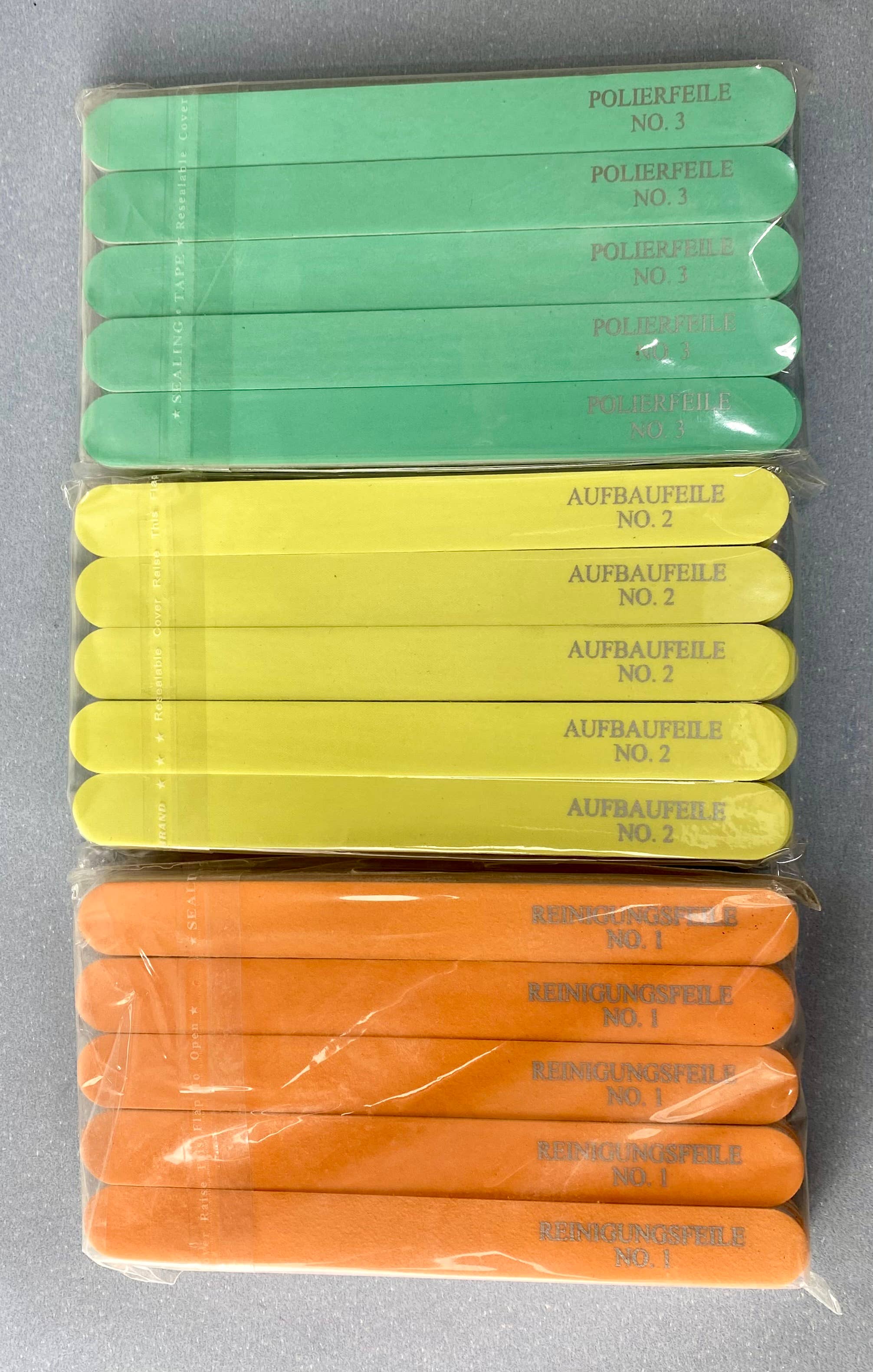 Salzmann Restwaren GmbH - Venta al por mayor Limas de uñas - Limas para uñas: limpieza, construcción y pulido3