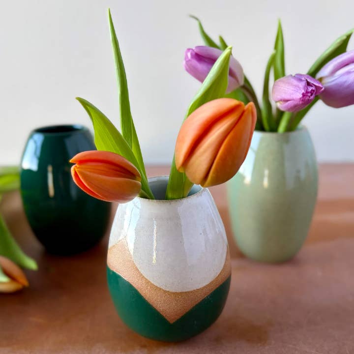 ROB Ceramics - Wholesale Vase - Horizon Bud Vase (Spring Palette)5