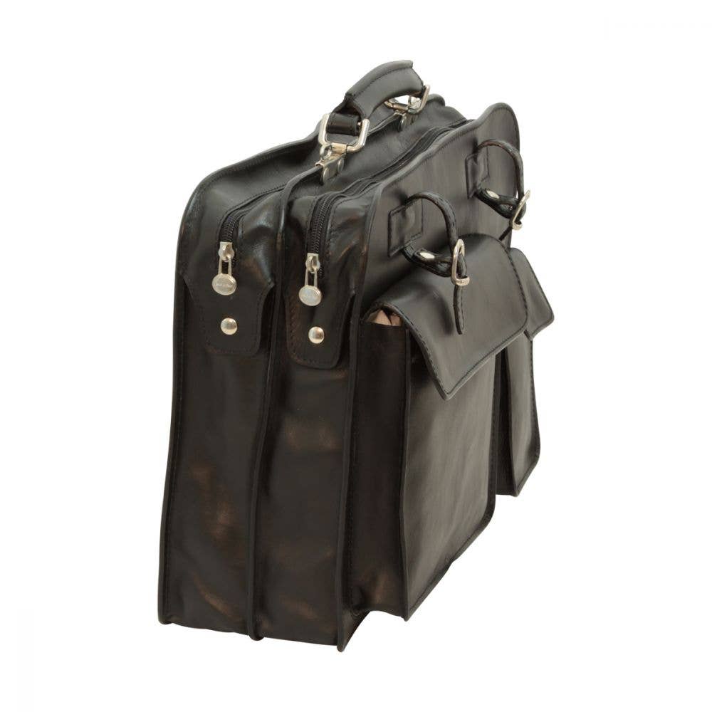 Old Angler Firenze - Wholesale Briefcase - Unisex - Leather Briefcase3