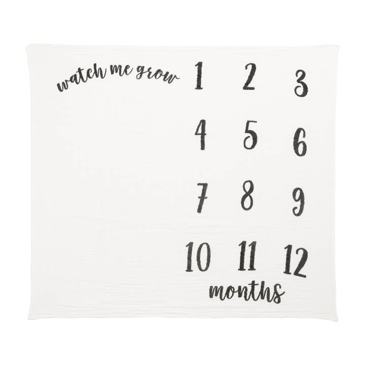 Kate & Milo - Wholesale Milestone Blanket - Kids & Baby - Baby Monthly Milestone Blanket, Photo Prop7
