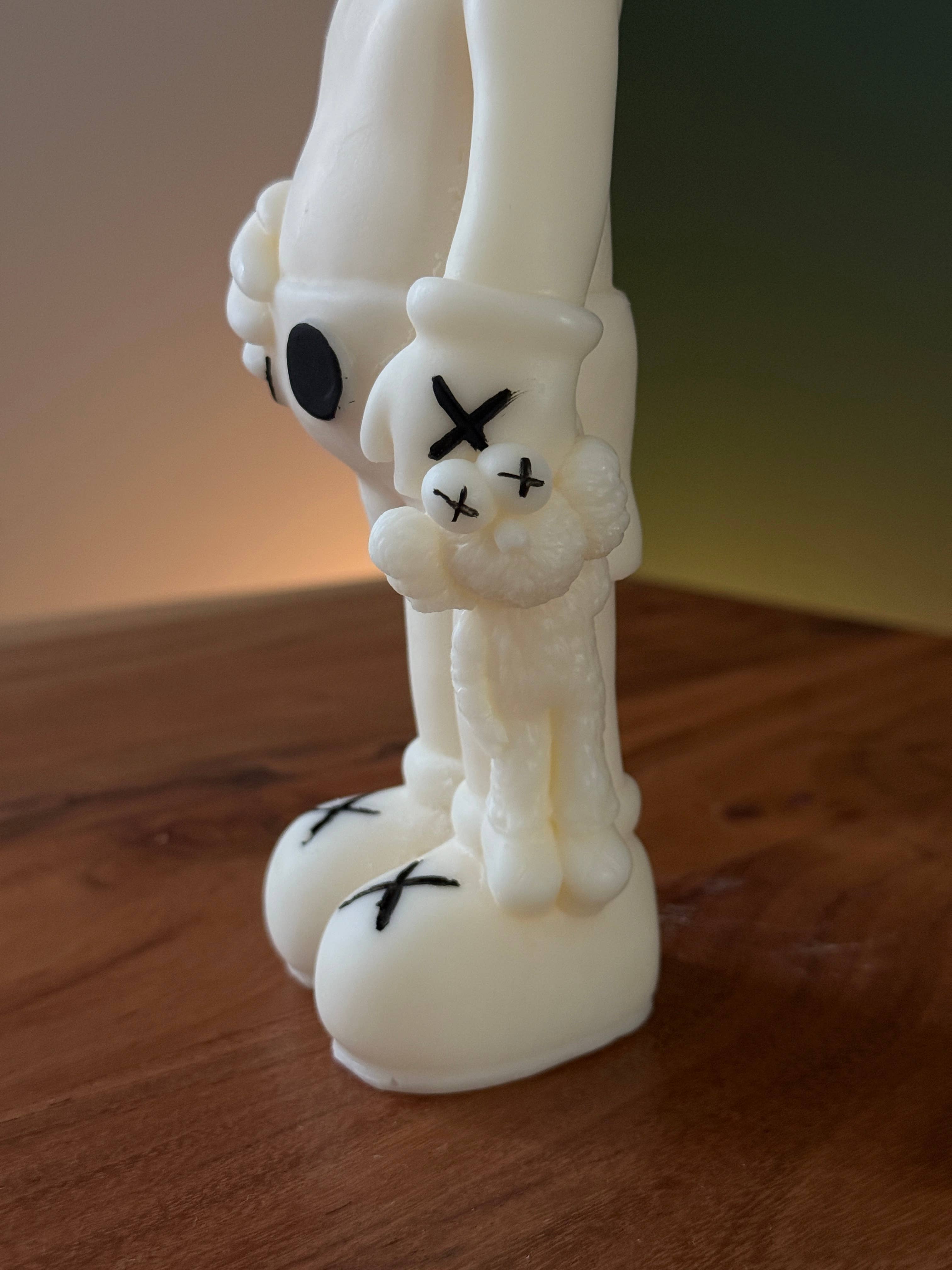 Allure CA – wholesale Novelty candle – KAWS Inspired Candle | Standing KAWS with Toy | Collector’s 3