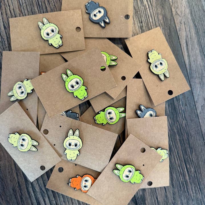 labubu enamel pin tv show pop culture pins mixed colors for wholesale by Pop Culture Craze