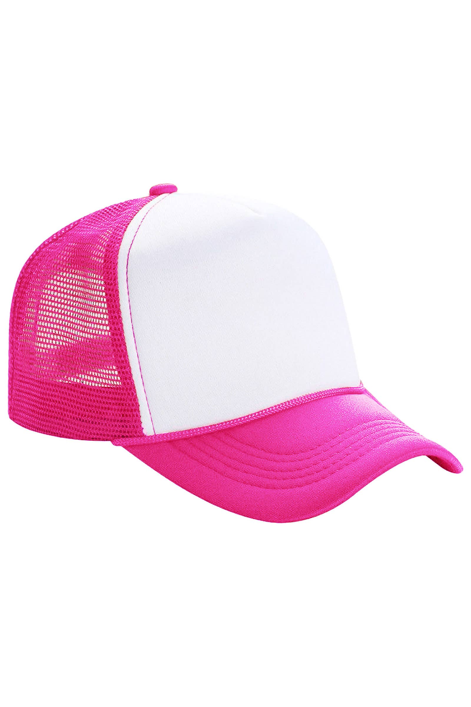 Cap Zone – boné - Mulher por atacado – Chapéu de caminhoneiro de espuma de cinco painéis multitons11