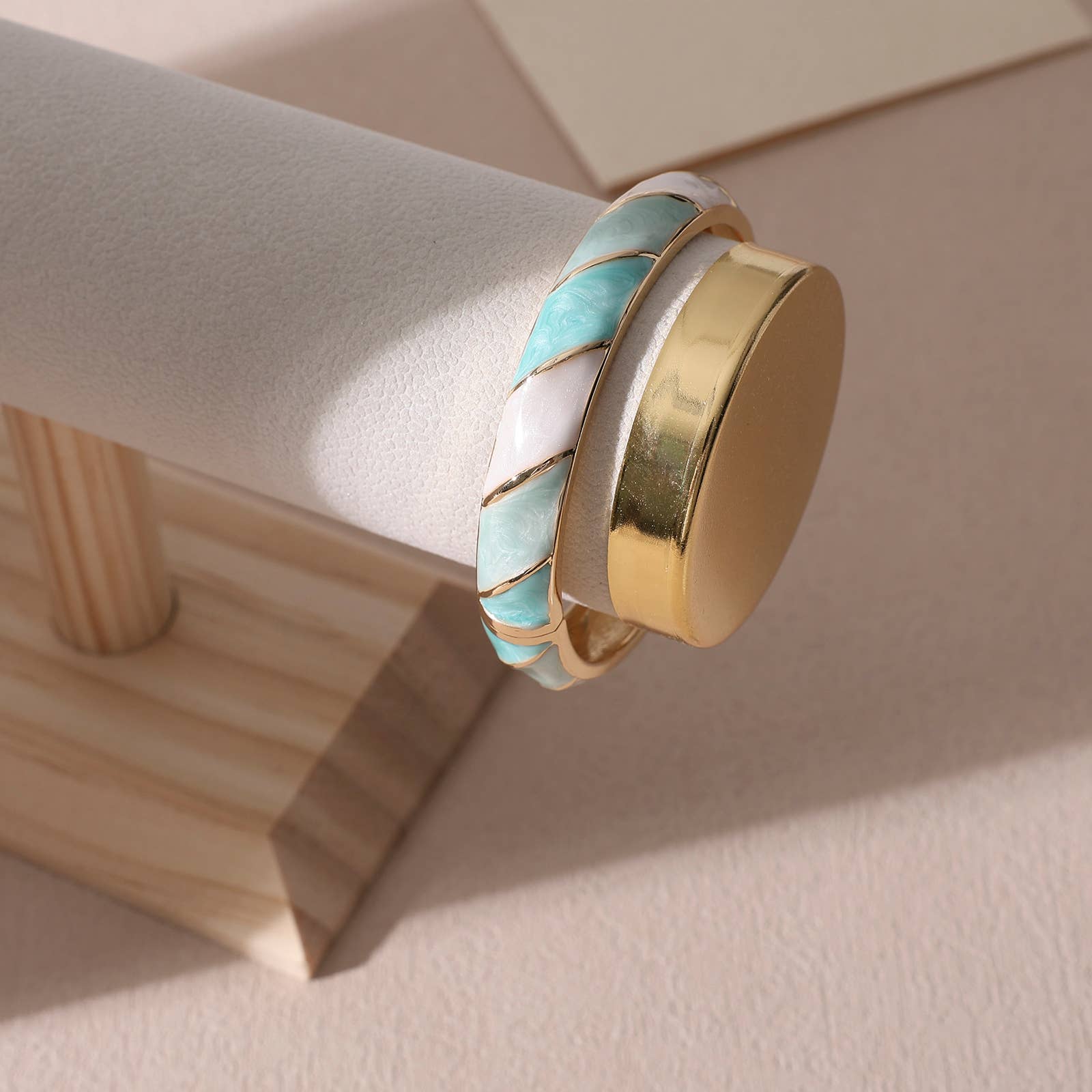 KALISTA - Vendita all'ingrosso Bracciale a polsino - Bracciale smaltato Torsa Reed2