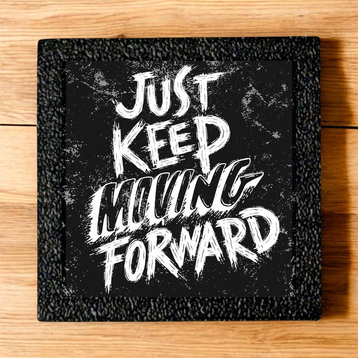 Just Keep Moving Forward | Magnet for wholesale by Corksee