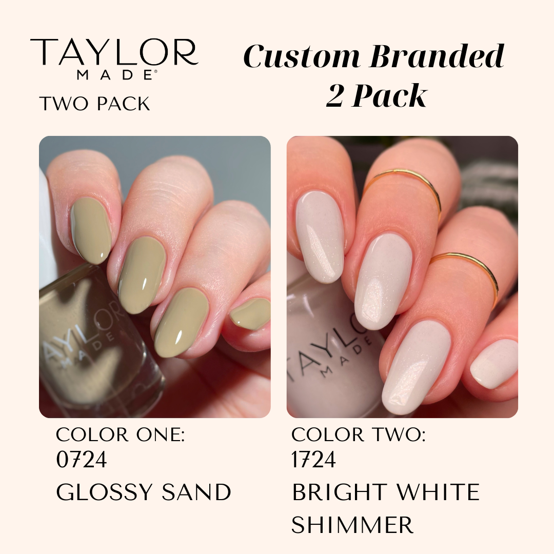 Taylor Made Polish – wholesale Nail polish – Custom Nail Polish: 2 Pack Long-wearing + Vegan + Non-toxic114