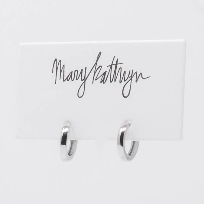 Huggies de plata para venta al por mayor de Mary Kathryn Design