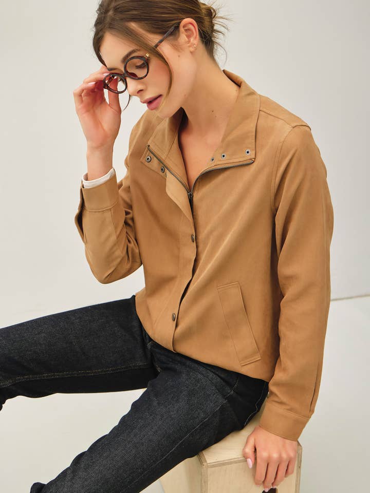 UTILITY JACKET WITH WELT POCKETS for wholesale by Be Cool