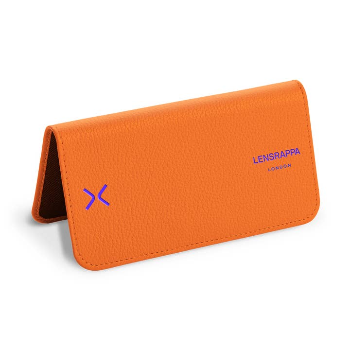 Lensrappa – wholesale Eyewear cases & holders – Unisex – Mandarin Orange Lensrappa