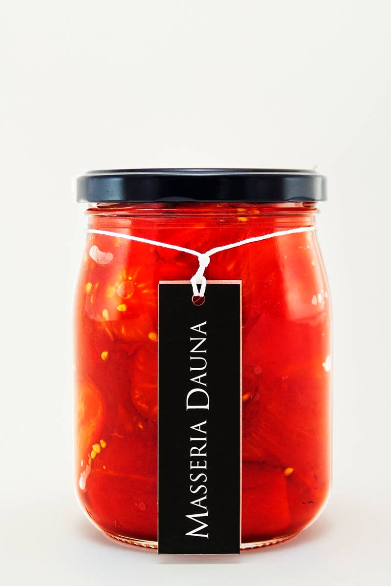 Masseria Dauna - Wholesale Saus - Geschaafde tomaten1